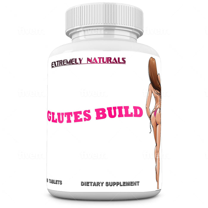 Glutes Build Bigger Booty Pills. Brazilian Bum Boost - Booty Enhancement - Bigger Butt Pills. Glutes Supplement - Butt Increase Size Pills. 60 Tablets