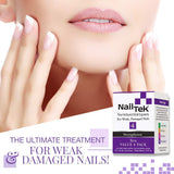 Nail Tek Xtra 4, Nail Strengthener for Weak and Damaged Nails, 0.5 oz, Value 4-Pack