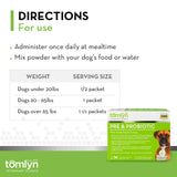 Tomlyn Pre & Probiotic Powder for Dogs, 30ct