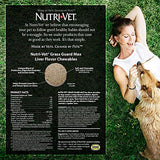 Nutri-Vet Grass Guard Chewables For Dogs - Prevent Lawn Burn From Dog Urine - 365 Count