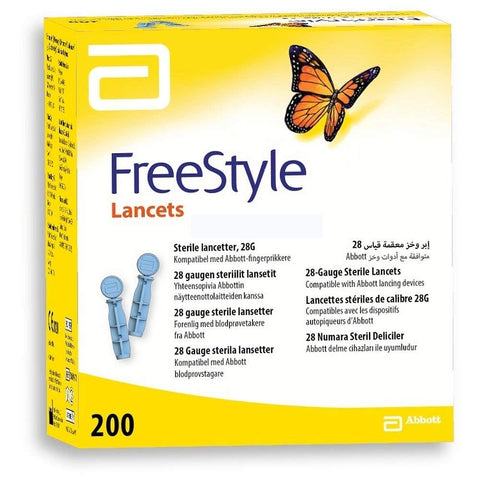 PDTXCLS Abbott Freestyle Lancets - 200 ct