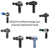 Massage Gun Heads for Hypervolt Go, Replaceable Massager Gun Attachment Different Muscle Massager Heads Deep Tissue Percussion Plug and Play Salon Tools Home Pain Relief New Upgrade Massage Head