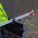 The Helping Hand Company Ranger MAX Tong Style Litter Picker with Straight Handle 35”/89cm, Heavy Duty Rubbish Picker Grabber, Long Hand Held Litter Picker for Adults, Outdoor Rubbish Pick Up Tool