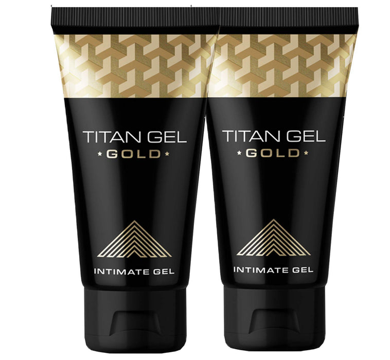 Titan Gel GOLD Combo Pack 2x50 fl oz. VIP Formula Special Gel for Men