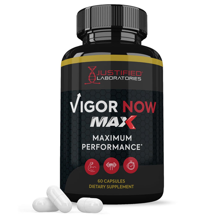 Vigor Now Max 1600MG Men's Health Formula 60 Capsules