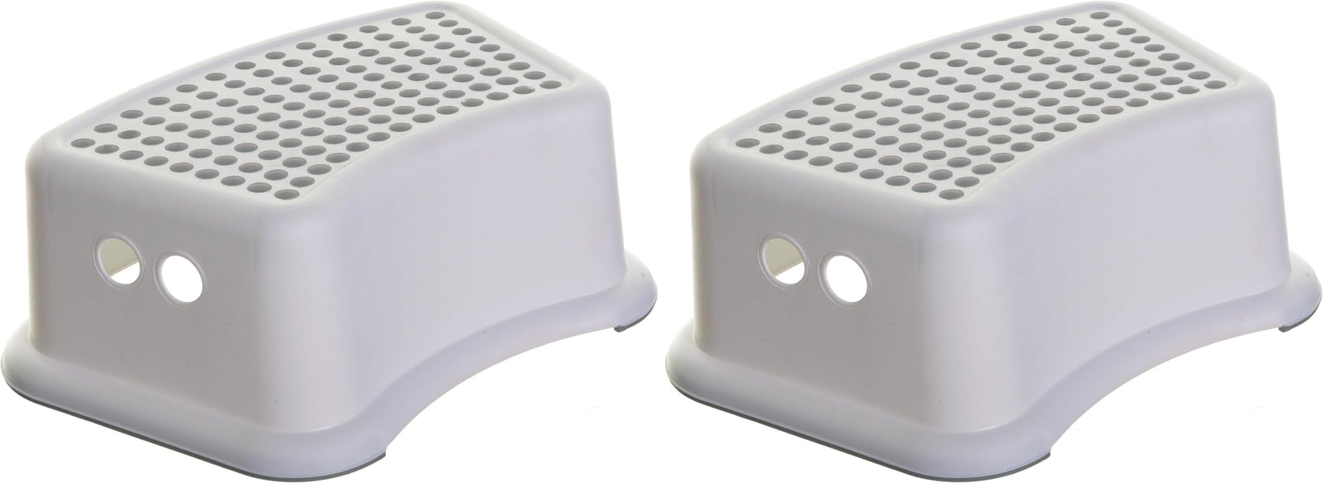 Dreambaby Step Stool for Kids - Non-Slip Base and Contoured Design for Toilet Potty Training and Sink Use (Pack of 2)