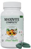 Maxi Health Complete Once Daily Vitamins for Men & Women - Multivitamin for Women & Men with Iron Vitamin A B1 B2 B3 B6 B12 C D3 E Zinc (90 Tablets)