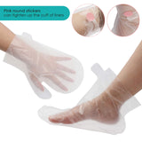 Segbeauty Paraffin Wax Liners, 200pcs Larger and Thicker Plastic Hand and Foot Bags, Plastic Paraffin Bath Mitt Glove and Sock Liners Paraffin Wax Mitts for Wax Treat-Ment Paraffin Machine