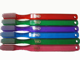 POH POH Adult 4-Row Supersoft #5 Toothbrush 6 Pack colors may vary