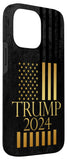 iPhone 14 Pro Max Patriotic USA Patriotic Golden Pro Trump Flag 2024 Case