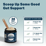 Four Leaf Rover: Gut Guard - Dog Probiotics, Prebiotics and Organic Herbs for Gut Health and Immune Support - 15 to 60 Day Supply, Depending on Dog’s Weight - Vet Formulated