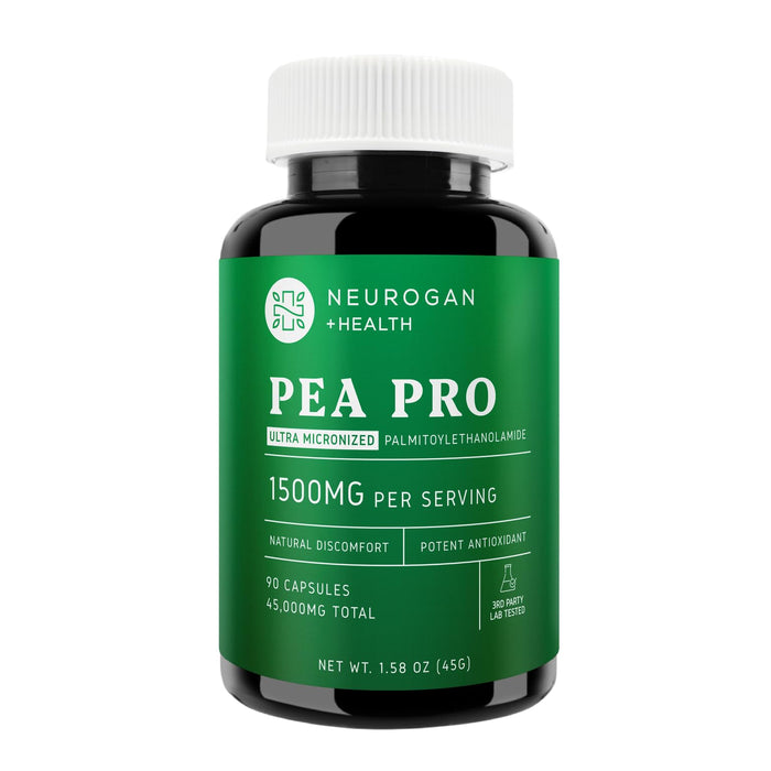 Ultra Micronized Palmitoylethanolamide (Pea) Supplement - 1500 MG Per Serving - Highly Purified & Bioavailable - 90 Capsules - Natural Discomfort Support for Men and Women