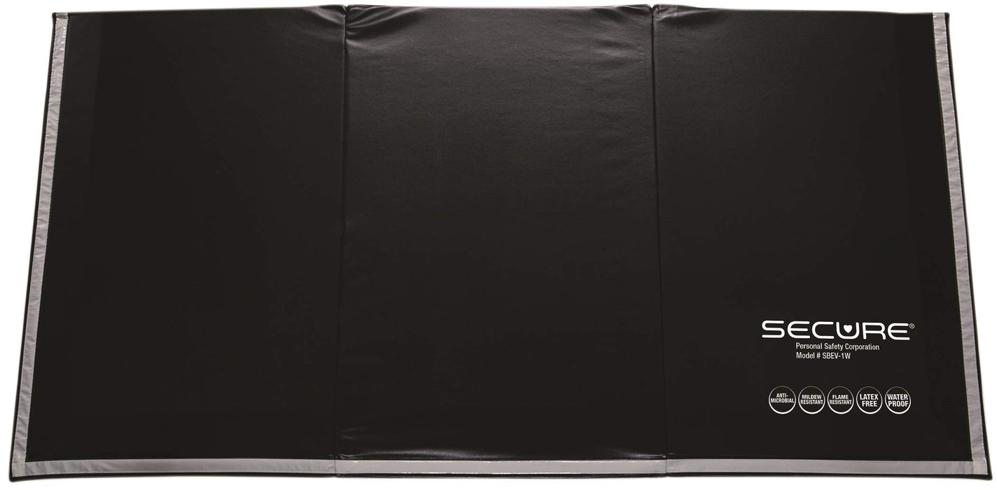 Bedside Floor Mat for Fall Prevention by Secure Safety Solutions - Glow Strips for Night Visibility - Handicap Non-Slip Beveled Edge Fall Mat for Elderly