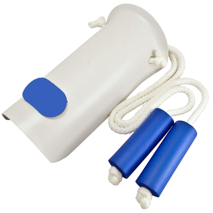 Mars Wellness Deluxe Molded Sock Aid Donner - Foam Grip Handles - 31" Adjustable Cords - Compression Sock Helper Stocking Slider - Elderly, Senior, Pregnant Diabetics - 2 Pack