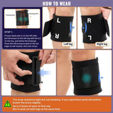 2023 Upgraded Sciatica Pain Relief Brace, Active Plus Sciatica Pain Relief Brace For Sciatic Nerve Pain, Lower Back, & Hip, Black Brace for Sciatica As Seen On Tv - Unisex