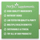 Perfect Supplements - Perfect Multi-Organs – 180 Capsules – A Blend of 6 Synergistic Glandulars – 100% Freeze Dried & Hormone Free – New Zealand Pasture Raised