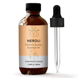 AVD Organics Neroli Essential Oil - Premium Aromatherapy Therapeutic Grade Neroli Oil | for Skin, Soaps, Candles, Massage, Perfumes, Home Fragrance Acetite for Diffuser - 3.38 fl. Oz