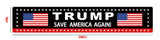 Trump 2024 Sign Banner Save America Again Large Banner Flag, Take America Back Sign Banner Polyester Advertising Banner Polyester with Brass Grommets Hanging for Outdoor Décor 98X18 Inch