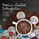 Coffee Junkie - Advent Calendar Single Serve Coffee Pods, All 2.0 Brewers Compatible, Medium Roast Coffee Pods, Organic, Naturally flavored