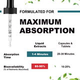 (2 Pack) Glucosamine Chondroitin MSM Liquid Drops - Extra Strength Joint Support Supplement with Elderberry, Boswelia, Bromelain, Hyaluronic Acid - Antioxidant Immune Support for Adults, Men & Women