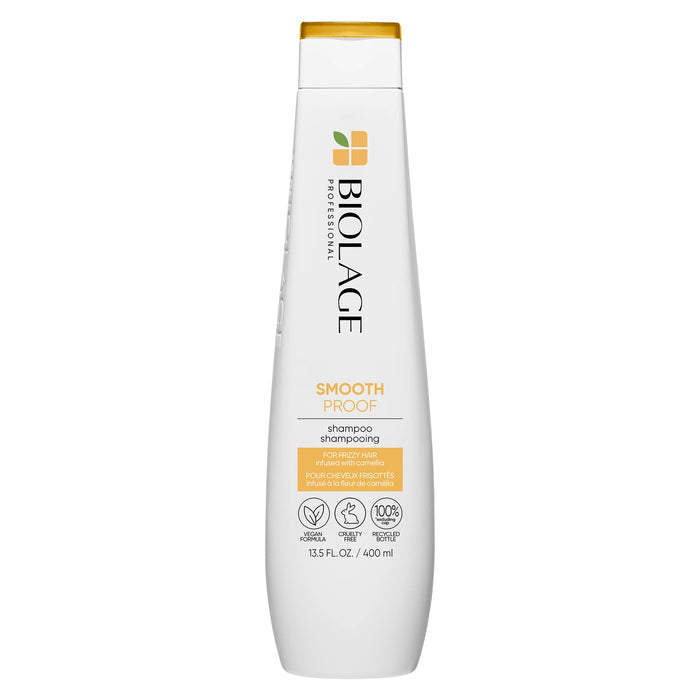 Biolage Smoothproof Shampoo | Cleanses, Smooths & Controls Frizz | Paraben-Free | For Frizzy Hair | 13.5 Fl. Oz