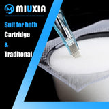 MIUXIA Dip Foam - 24Pcs Dip Cups Rinse Caps Tip Rinse Dip Clean Professional Cartridge Dip Foam Cleaning