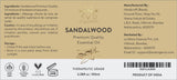AVD Organics Sandalwood Essential Oil for Diffuser - Premium Quality Therapeutic Grade Sandalwood Oil | for Skin & Focus, Woody and Earthy Aroma for Clarity, Aromatherapy- 3.38 fl. Oz