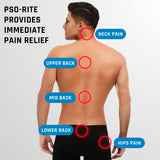 PSO-RITE Psoas Muscle Release and Deep Tissue Massage Tool - Psoas, Back, Hip Flexor Release Tool, Psoas Massager, self Massage, deep Tissue, Muscle Tension - Ocean Blue