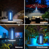 YISSVIC Bug Zapper Outdoor Indoor Waterproof Electric Mosquito Zapper Effective 4200V for Home Patio Office Courtyard