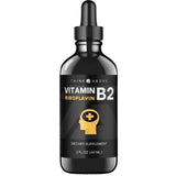 Think Above Vitamin B2 Riboflavin Liquid Drops - B2 Vitamin Supplement - 2 oz 60 ml - for Men and Women