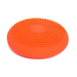 BouncyBand Wiggle Seat, Orange, 1-Pack – Small 10.75” D x 2.5” H Wobble Cushion for Kids Aged 3-7 – Sensory Tool Promotes Active Learning & Improves Productivity – includes Pump for Easy-Inflation