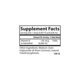 Carlson - Super Daily D3, 6000 IU (150 mcg) per Drop, Liquid Vitamin D3, 1-Year Supply, Non-GMO, Unflavored, 365 Vegetarian Drops (10.3 mL)