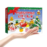 2024 Advent Calendar Rubber Ducks Bath Toys Christmas Blind Box Toy Ducks Mini Ducks for Kids Boys Girls Home Party Decoration Cruise Ducks Rubber Ducks in Bulk - 24 Pcs