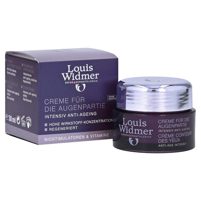 Louis Widmer Creme Augenpartien Unparf zum Anti-Ageing, 30 ml