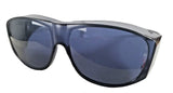 SOLAR SHIELD Fits-Over SS Polycarbonate II Smoke Sunglasses