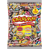 Tootsie Roll Child's Play Candy Favorites with Bonus Mobile Game, 5 Pounds of Individually Wrapped Party Candy - Funtastic Candy Variety Mix Bag - Peanut Free, Gluten Free (5 Pounds)