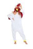 LABULA Slim Fit Unisex Adult Onesie Animal Pajamas Halloween Cosplay Sleepwear White