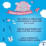 Angel Delight Strawberry Flavour - 59g - Pack of 6 (59g x 6)