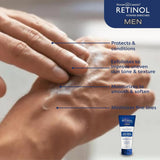 Retinol Anti-Aging Hand Cream – The Original Brand For Younger Looking Hands –Rich, Velvety Hand Cream Conditions & Protects Skin, Nails & Cuticles (Men's)