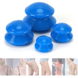 Silicone Cupping Therapy Set, Professional Studio and Home Cupping Set Massage Therapy Cups, Chinese Massage Cups for Cellulite Reduction Cupping Kit, Muscle and Joint Pain Myofascial Cupping Massager