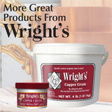 Wright's Silver Cleaner and Polish - 7 Ounce (2 Pack) Ammonia-Free - Use on Silver, Jewelry, Antique Silver