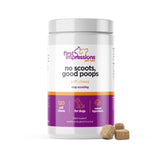 First Impressions No Scoots, Good Poops for Dogs - Tasty Soft Chews for Healthy Anal Gland and Digestion, High in Fiber for Dogs - with Beet Pulp, Psyllium Husk, and Pumpkin - 120 ct