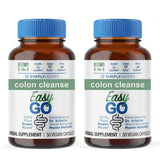 Dr. Schulze's Easy GO Bowel Mover 2-pack | Formulated Gentle Laxative, Colon Toner & Stool Softener | 100% Plant Natural Bowel Cleanse | Promotes Regular & Complete Bowel Movements | 100 Ct Vegan