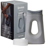 Loona Premium Female Urinal - Quiet, No Splash Design for Women - Ideal for Bedside, Travel, and Outdoor Use - Moon Grey - HSA/FSA Eligible