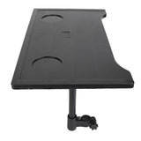 Wheelchair Tray Table with Cup Holder, Removable Non Slip Wheelchair Lap Tray, Lightweight Portable Wheelchair Dinner Table for Eating Reading Working Resting