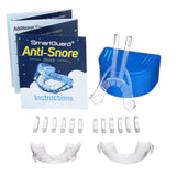 SmartGuard Anti Snore Device. New Customizable Snore Reducing Mouthpiece – Reduce Snoring Aid for Men and Women – Most Comfortable and Adjustable Oral Appliance - Holds Jaw Forward to Open Airway