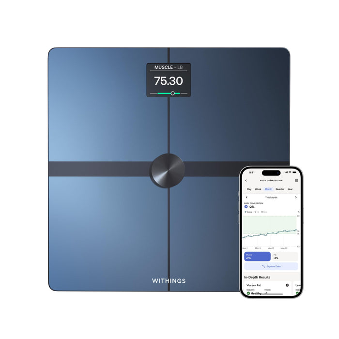 Withings Body Smart Scale - Wi-Fi & Bluetooth, Body Composition Monitor