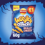 WALKERS Wotsits Crunchy Really Cheesy Snacks 60g x Case of 15