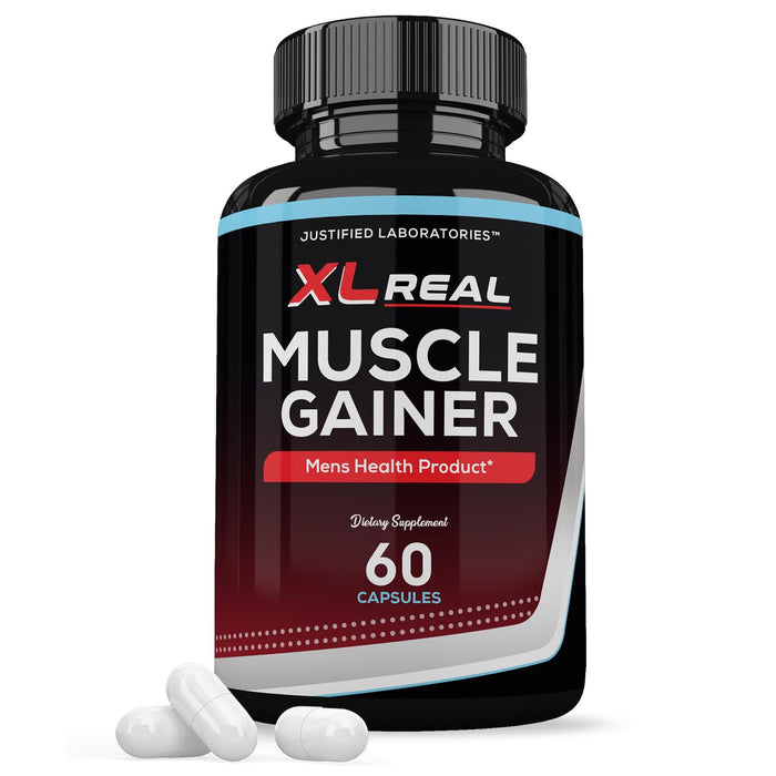 XL Real Muscle Gainer Advanced Men's Heath Formula 60 Capsules