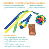 Twiddle Premium Dementia Activities for Seniors - Comforting Alzheimer’s Products for Elderly - Engaging Sensory Items for Adults and Kids (Cream Cat)